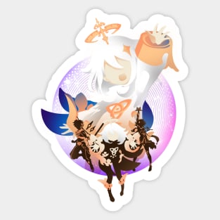 Cute Companion Paimon Sticker